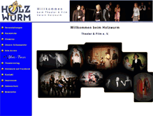 Tablet Screenshot of holzwurm-ev.de